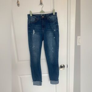 Cropped Skinny  Jeans